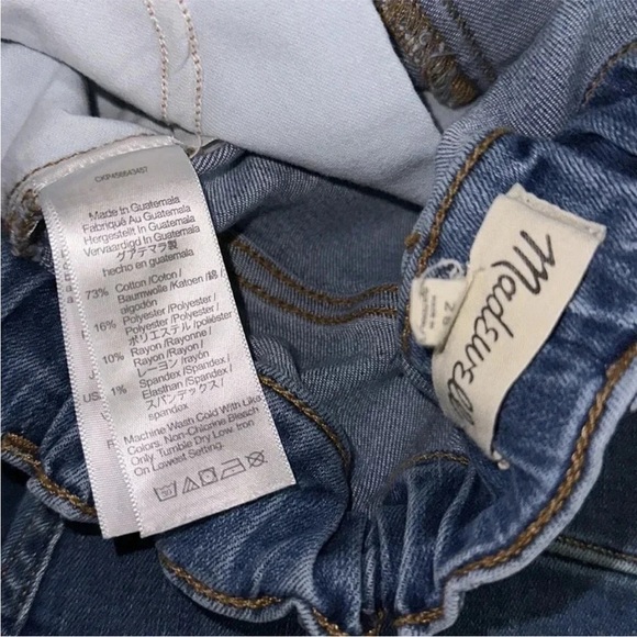 Madewell High Waist Ankle Pull on Jeans Size 28 - Picture 6 of 6